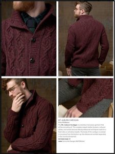 A photo of the 89th sweater for a man, other looks, knitted