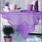 A photo of a misc 91st, a tablecloth, crochet
