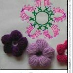 A photo of 98th pattern, flowers, crochet
