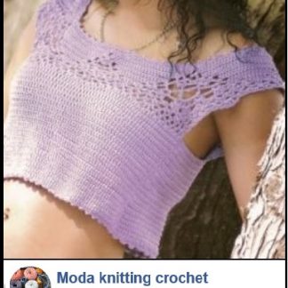 A photo of 108th blouse, crochet