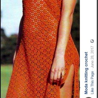 A photo of 109th dress, crochet
