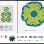 A photo of a 106th pattern, clover leaf, crochet
