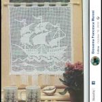A photo of a 107th pattern, ship, crochet