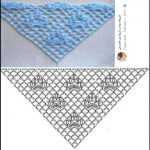A photo of a 108th pattern, shawl, scheme, crochet