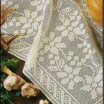 A photo of a misc 113th, a tablecloth, crochet