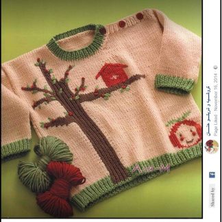 123th of Kids Wear, a photo of a sweater, knitted