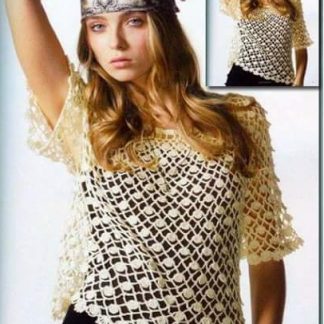 A photo of 126th blouse, crochet