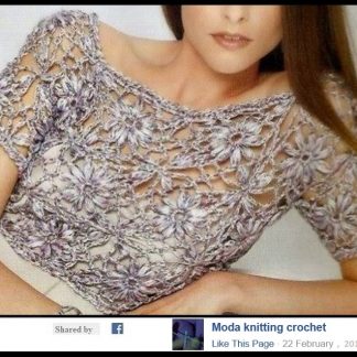 A photo of 130th blouse, crochet