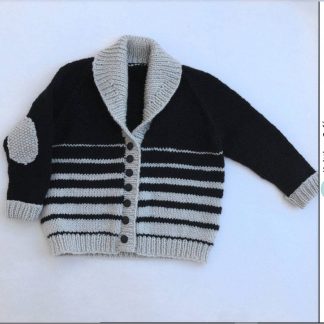 127th of Kids Wear, a photo of a boy's sweater, knitted