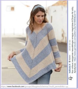 A photo of a 130th sweater, knitted