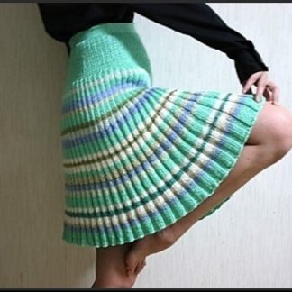 A photo of 93rd skirt, knitted
