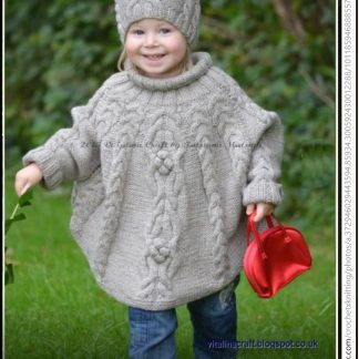 A photo of 133rd Kids Wear, girl's suit, knitted
